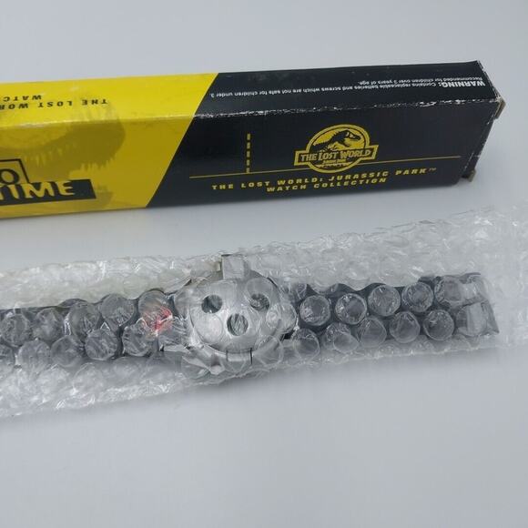 TECHNO TIME T-REX Jurassic Park The‎ Lost World Promo Burger King Watch1997 MIB - Picture 3 of 3